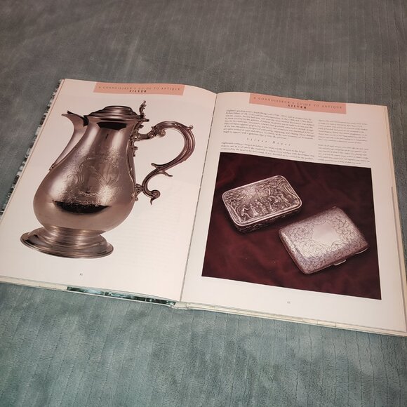Book Antique Silver Guide Illustrated Deluxe Large Format Collectible - Picture 9 of 11